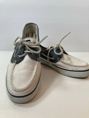 Zapatos de barco Sperry Top Sider Lounge Away blanco/azul para mujer talla 6,5 Foto 1 de 4