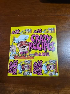 The Chef Crazy Recipes Game uncut Vtg 1980's The Muppet Show Jim Henson - Picture 1 of 10