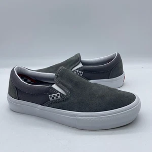 Vans Skate Slip On Popcush 721454 Para hombres Talla 8 Zapatos Gris Tenis Atléticos - Imagen 1 de 10