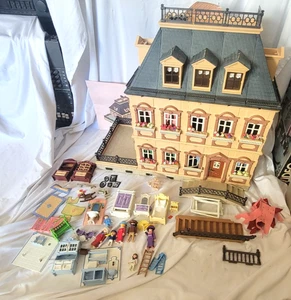 Playmobil Viktorianisches Herrenhaus Puppenhaus #5305 + Möbel - Bild 1 von 21