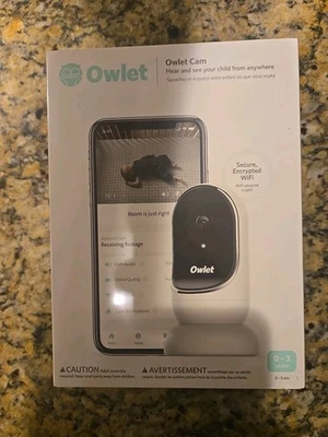 Monitor inteligente para bebés Owlet Cam - Monitor de video HD con cámara WiFi cifrada Foto 1 de 4