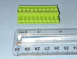 1 pc- PHOENIX  Terminal Block, 10 position, 90 Deg, MVSTBR2.510-ST, 1792090 - Picture 1 of 5