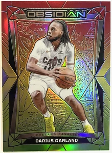 2023-24 Panini Obsidian #59 Darius Garland Electric Etch Reggae Flood /75 - Picture 1 of 2