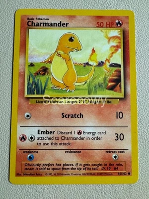 Juego de cartas coleccionables Pokémon Charmander (Sombra) 46/102 Base Set - SIN CLASIFICAR  Foto 1 de 2