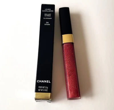 Brillo de labios CHANEL Glossimer Lèvres Scintillantes 04 SPARK Foto 1 de 2