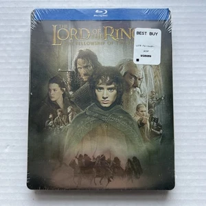 The Lord of the Rings: The Fellowship of the Ring (Blu-ray, Steelbook) Brand New - Picture 1 of 2