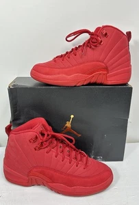 Nike Air Jordan 12 Retro Gym Jumpman 23 Ragazzi Rosso Taglia 7 Y 153265-601 - Foto 1 di 13
