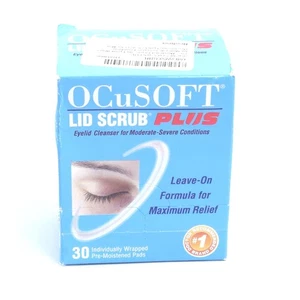 OCUSOFT-Lid Scrub Plus 30ct-EXP 1/2026 - Picture 1 of 4