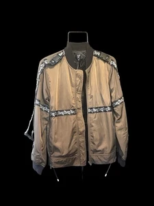LF The Brand Los Angeles Streetwear Brown Bomber Jacket In EUC - Picture 1 of 3