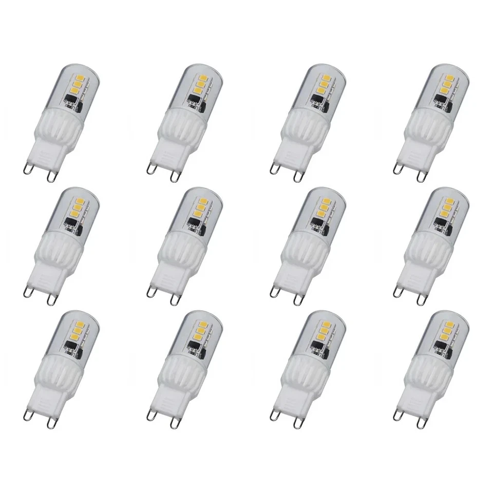 SATCO 3.5W Mini LED - G9 Base - 3000K - Clear Finish - 120V - 12PK - Image 1 of 2