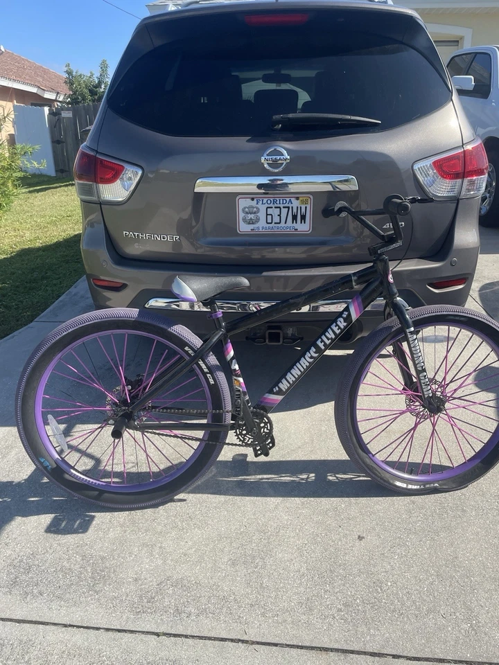maniac flyer se bike 27.5” purple  - Image 1 of 4