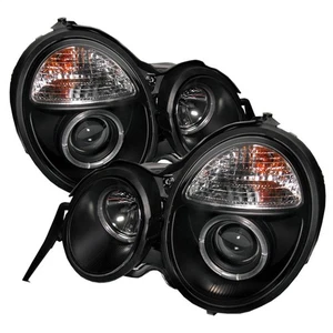 Spyder Auto 5011275 Halo Projector Headlights Fits 95-99 E300 E320 E420 E430 - Picture 1 of 1