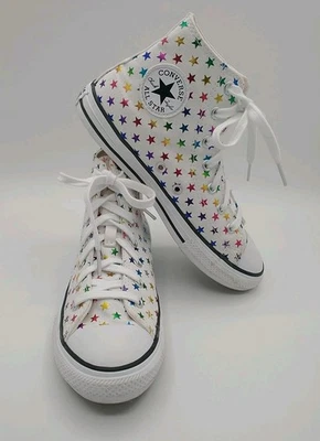 Converse Chuck Taylor All Star Archive Foil Star Print High-Top Sneaker Youth 3 - Image 1 of 4