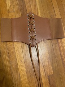 brown corset accessorie women&rsquo;s small