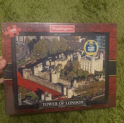 WADDINGTONS -  The Tower Of London - 1000 Piece Jigsaw - Brand New And Sealed!!! - Image 1 of 3