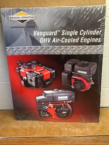 Briggs Stratton Vanguard Einzylinder Motor Reparatur & Service Handbuch - Bild 1 von 4