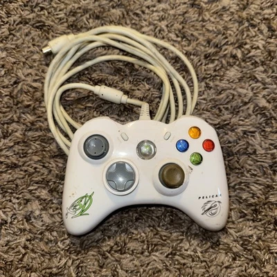 Controlador TSZ PELICAN Blanco con Cable Xbox 360 Sin Cable Snap Foto 1 de 3