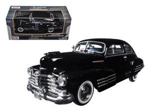 Modellino auto Chevrolet Aerosedan Fleetline 1948 nero 1/24 pressofuso di Motormax - Foto 1 di 1