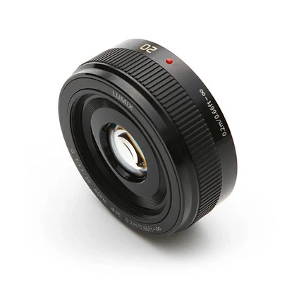 Panasonic H-H020A-K LUMIX G 20mm F1.7 II ASPH. Black New From Japan 87g 63mm - Image 1 of 3