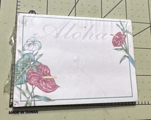 1995 HAWAII STICKY NOTES ALOHA STICK N NOTES 50 SHEETS ISLAND HERITAGE Sealed - Picture 1 of 2