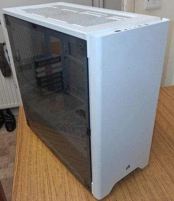 Corsair Carbide 275r White PC Case, Acrylic Panel - Power Button Not Working! - Image 1 of 4