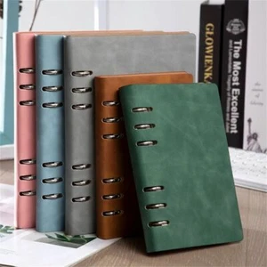 Cuaderno diario planificador semanal hojas sueltas cuadernos carpeta cuadernos espirales A5/A6 - Imagen 1 de 23