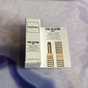Valentino Spike Valentino Matte Lipstick 100R Stand Out In Nude Sample Size NIB - Picture 1 of 5