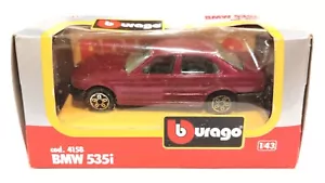 Colección de metal fundido a presión Bburago 1/43 de Italia. BMW 535i (#4158) - Imagen 1 de 8