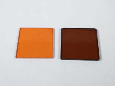 2 Tiffen Professional 3x3 Square 85B, 85BN3 Camera Filters with Pouches - Image 1 of 4