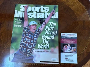 PGA Justin Leonard Sports Illustrated Ryder Cup Signed October 4, 1999 JSA - Picture 1 of 1