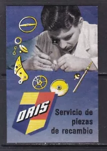 España - Viñetas Publicitarias - ORIS - Servicio de Piezas de Recambio - Imagen 1 de 2
