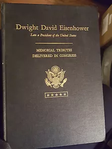 Dwight D Eisenhower Late President of the United States 1970 book - Picture 1 of 4