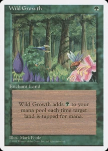 4 Wild Growth 4x x4 - LP - 4th Edition - SPARROW MAGIC mtg - Picture 1 of 1
