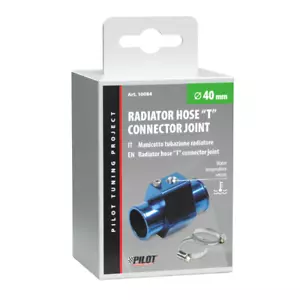 Raccordo radiatore Ø 40 mm con Innesto Indicatore Sensore Temperatura Acqua Auto - Foto 1 di 5