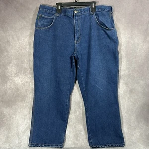 Neu ohne Etikett Cabelas Carpenter Cargojeans für Herren Größe 46 x 30 (44 x 29) Hammerschlaufe blau Denim - Bild 1 von 15