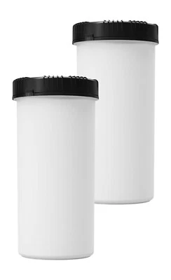 2x 2500 ml Vorratsbehälter mit Schraubdeckel, Vorratsdose, Mehldose - Bild 1 von 3