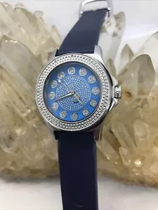 Ladies Swiss Master Diamond Dial Watch With New Battery And Replacement Band - Picture 1 of 11