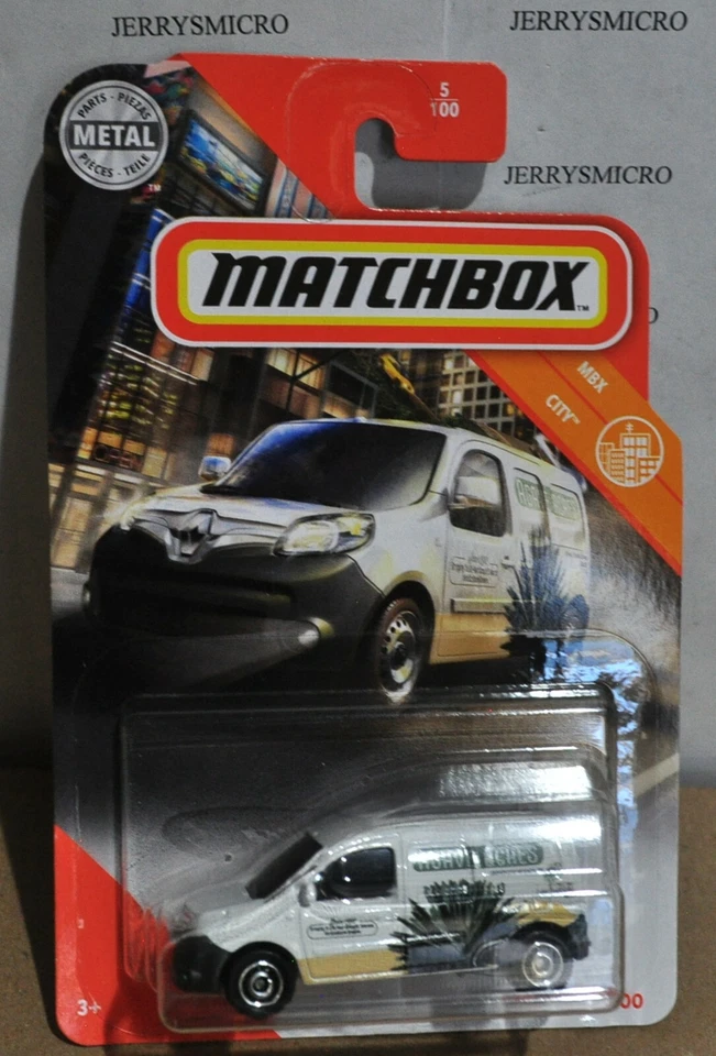 MATCHBOX MBX CITY SERIES RENAULT KANGOO EN BLANCO #5/100 Foto 1 de 1