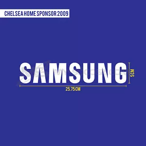 SAMSUNG front sponsor Reproduction (Chelsea FC Home 2008-10) - Picture 1 of 5