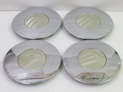 MERCURY SABLE 1996-1998 CHROME CENTER CAPS - SET OF 4 - F6DC-1A096-BA - OEM Foto 1 de 4