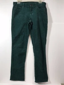 J. Crew Damen Straight Leg Grün Cord Jeans Hose Größe 28S - Bild 1 von 3