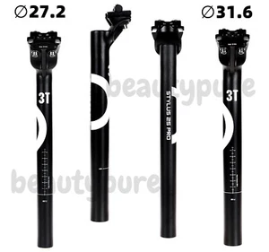 Poste de asiento de aleación retrógrada 3T Stylus 25 Pro L350 mm x Ø27,2 mm / L350 mm x Ø31,6 mm - Imagen 1 de 1