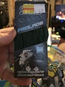 Cordones de hockey de 108"" verdes - Imagen 1 de 4