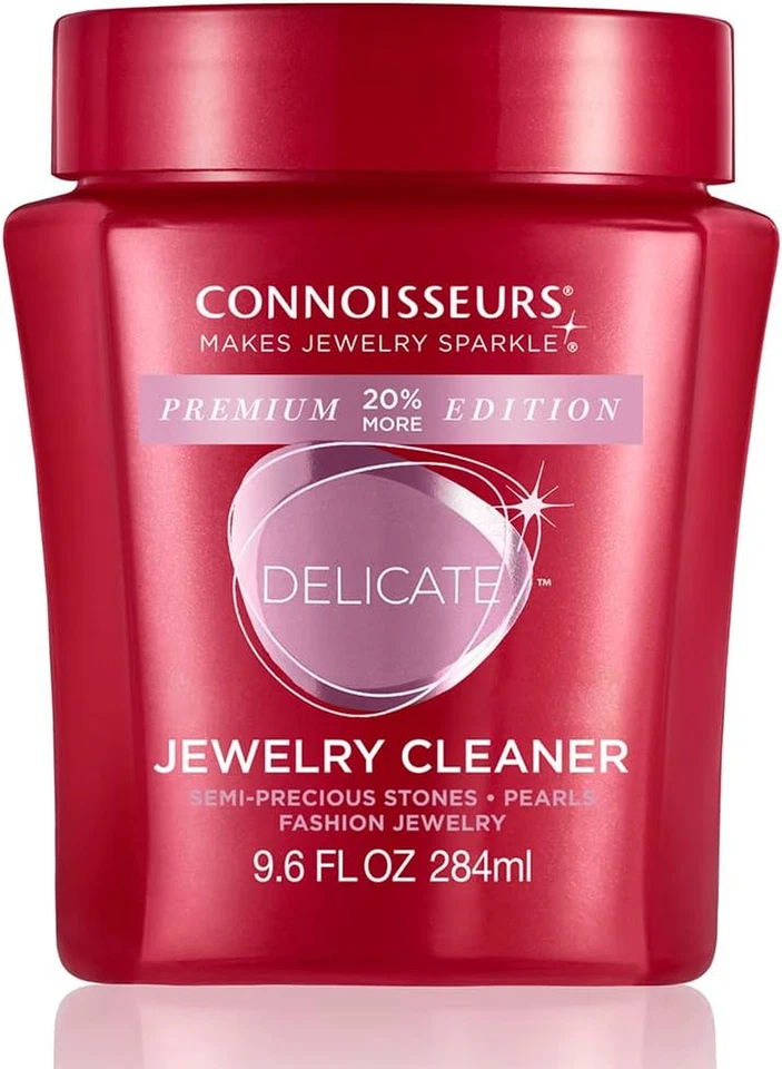 CONNOISSEURS Premium Edition Jewelry Cleaner Value Size 9.6oz - Pick from...