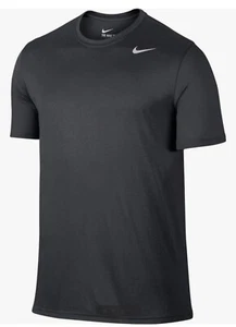 Nike Dri Fit Training Short Sleeve Shirt Size L 573893-060 Dark Gray - Picture 1 of 2