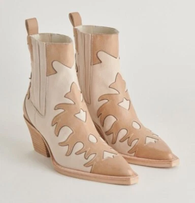 Botas al tobillo de cuero con cremallera de calidad premium hechas a mano de dos tonos a medida Foto 1 de 4