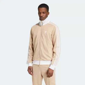 adidas Adicolor Beckenbauer Track Jacket, Firebird Pants in Magic Beige White - Picture 1 of 24