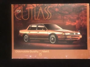 Oldsmobile Cutlass Ciera Vintage Postal Ganador Oldsmobile Cadillac - Imagen 1 de 2