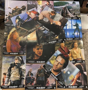 HIGHLANDER! '86 C.LAMBERT, S.CONNERY ORIGINAL U.K. 17 LOBBY CARD SET! - Picture 1 of 1