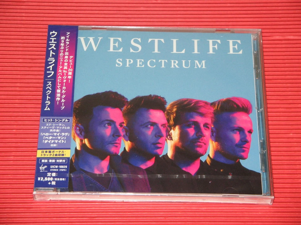 4bt 2019 Westlife Spectrum With Bonus Tracks Japan CD